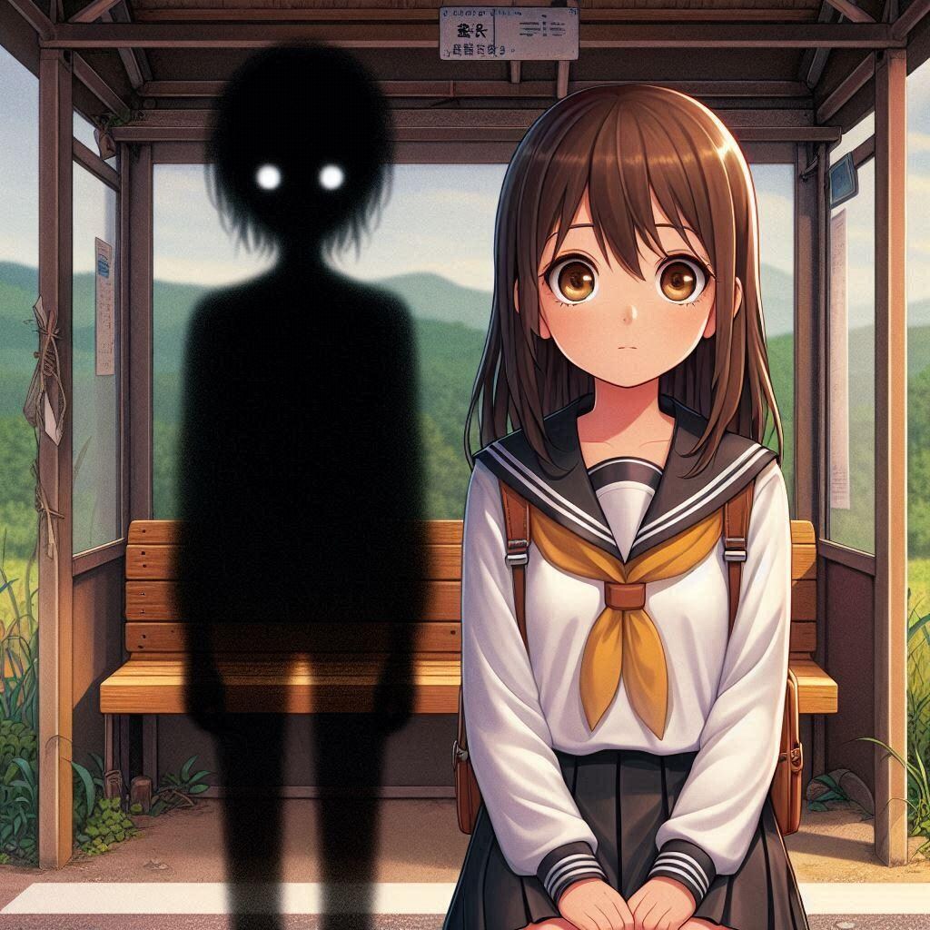 そのバス停には何かが憑いている