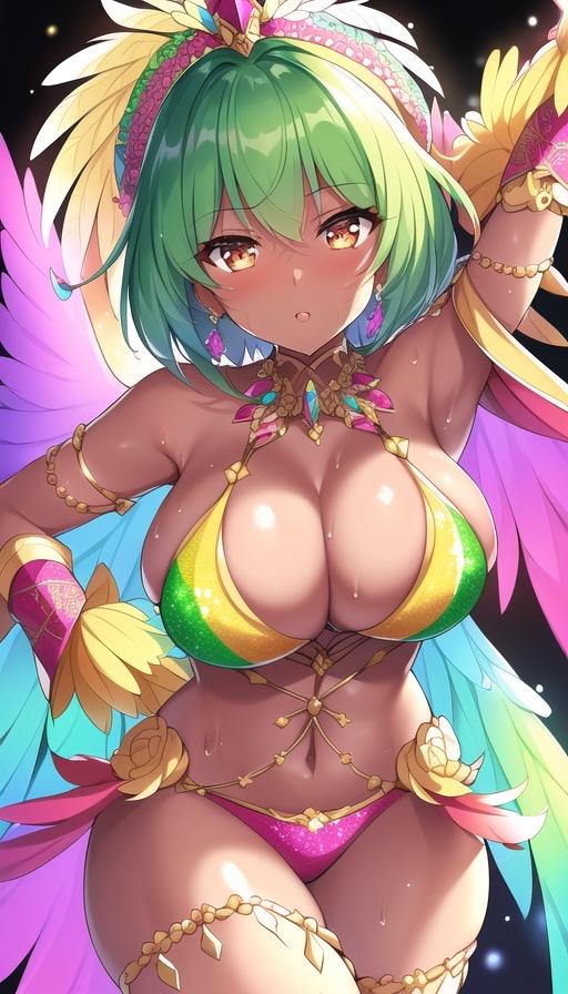 褐色サンバガール