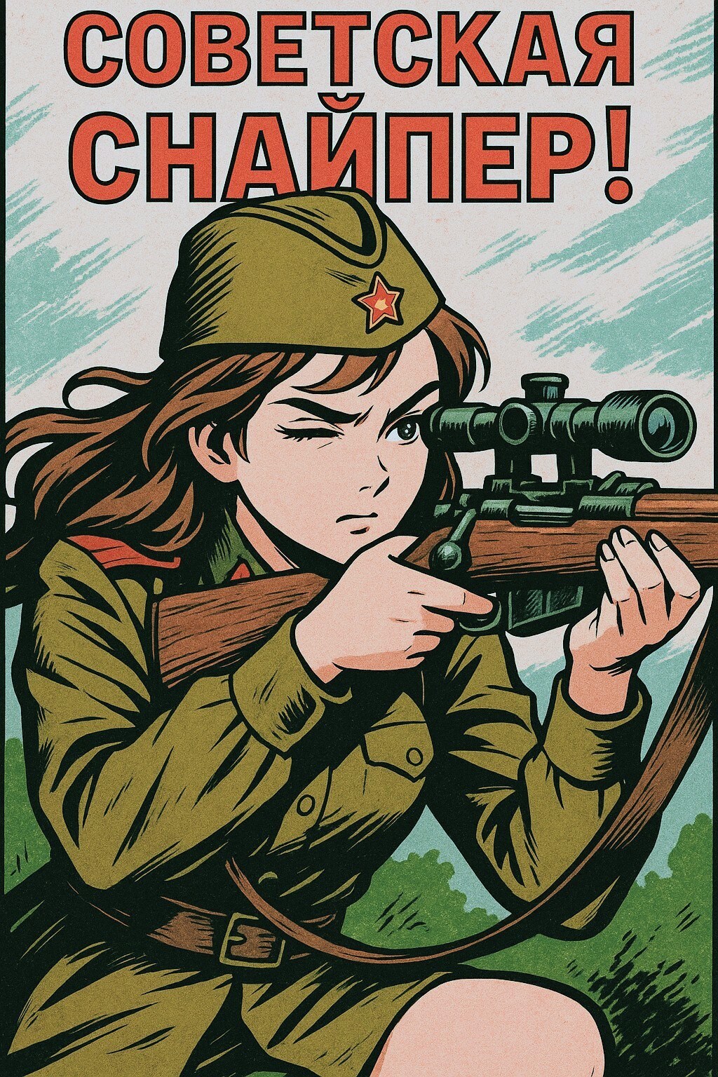 ソビエトスナイパーお姉やん