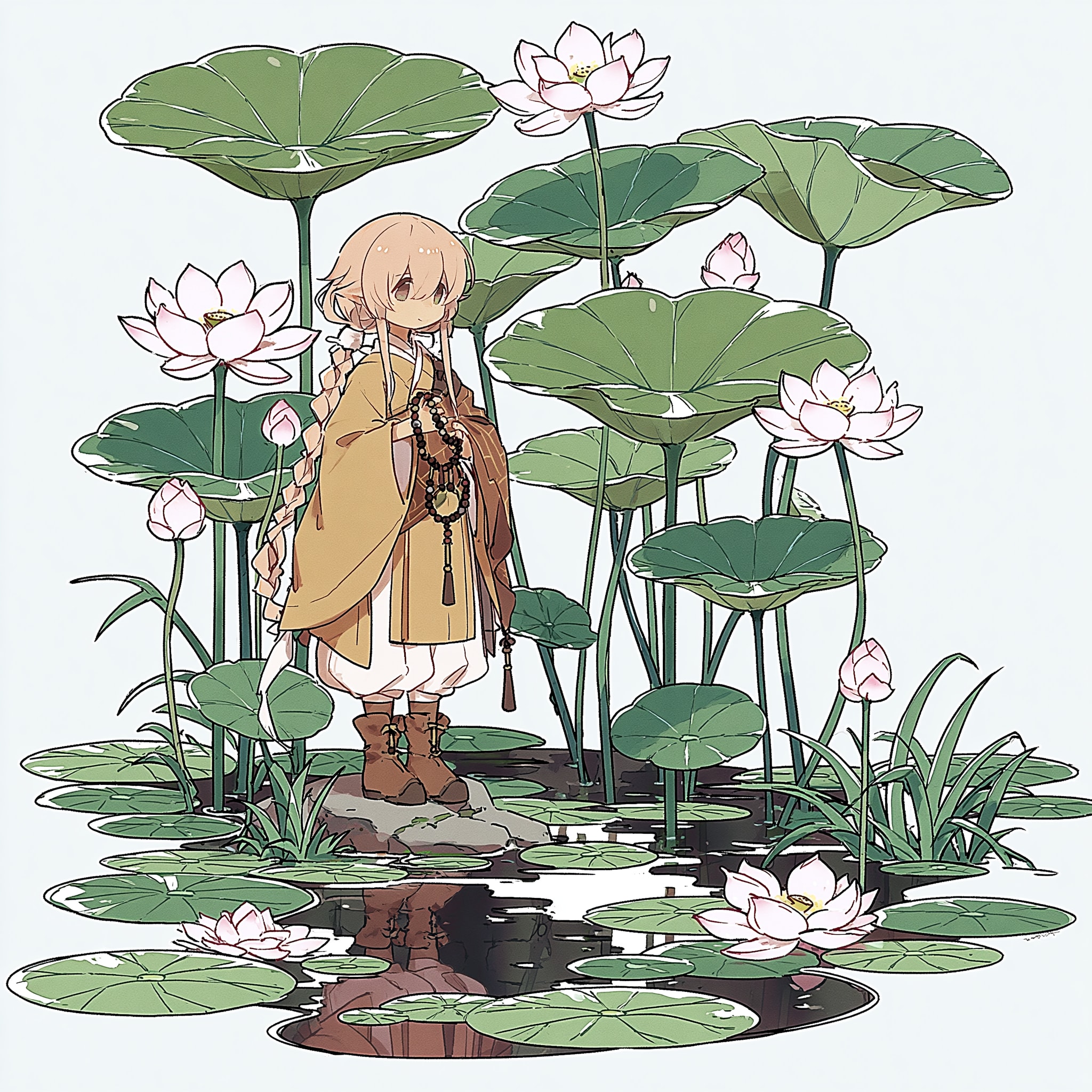 水辺で | の人気AIイラスト・グラビア