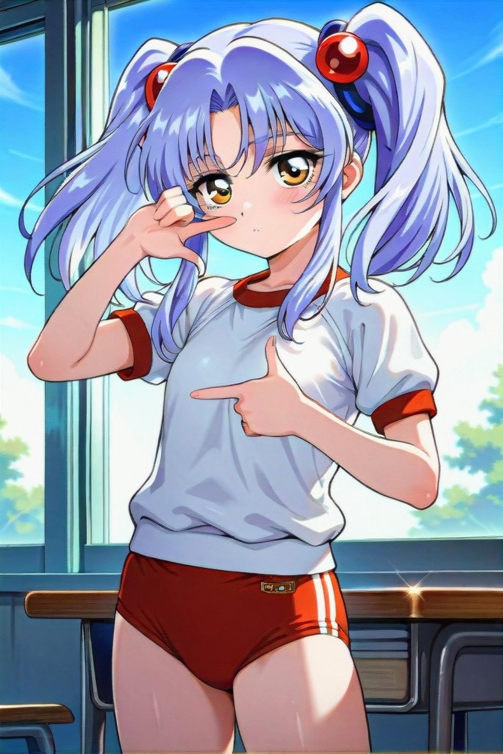 体操服のホシノ・ルリ