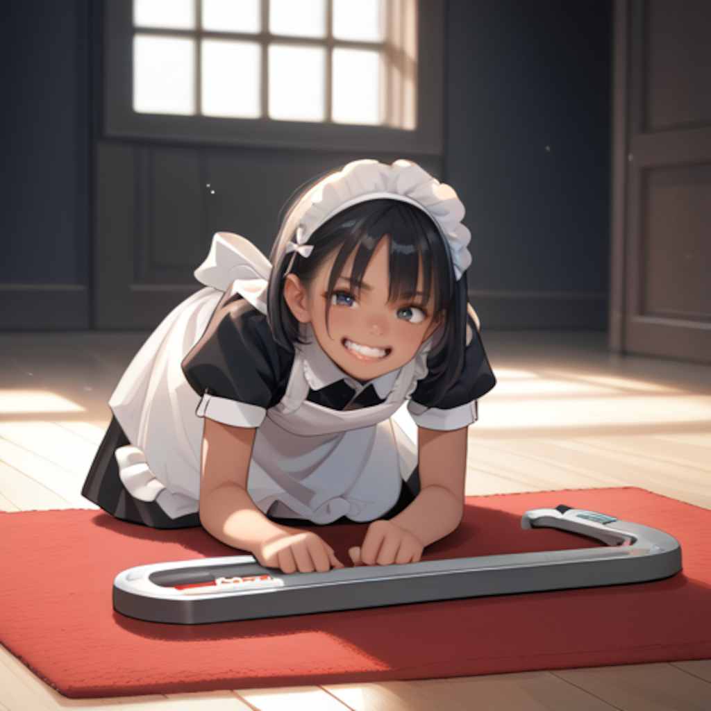 掃除機にたどり着けない