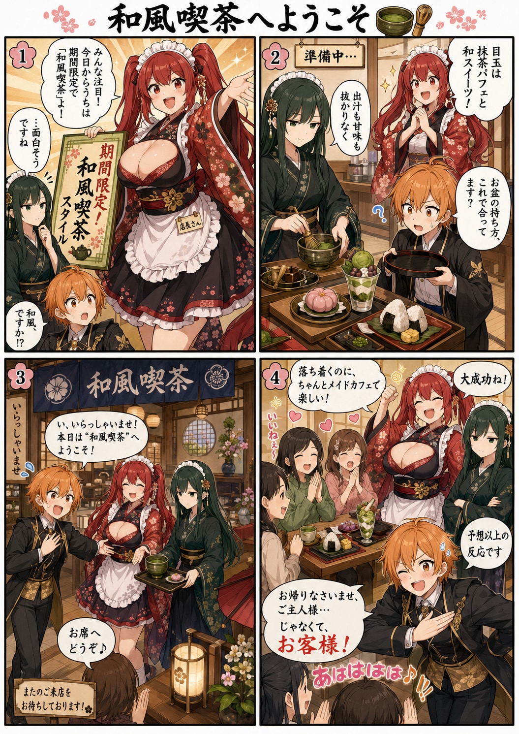 和風喫茶へようこそ