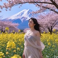 春の層 3枚目