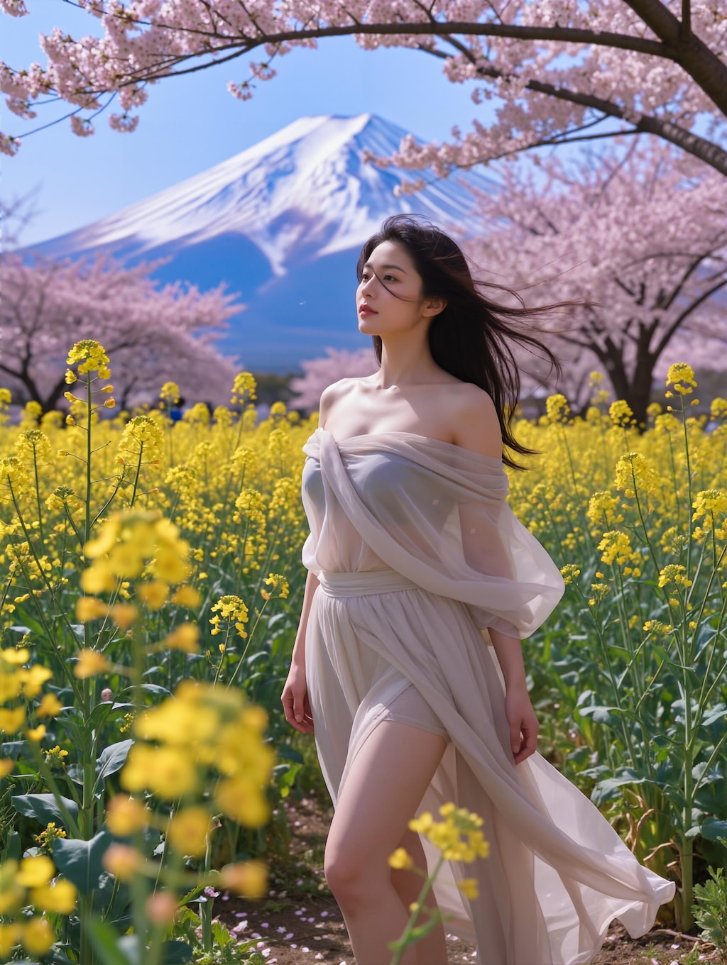 春の層