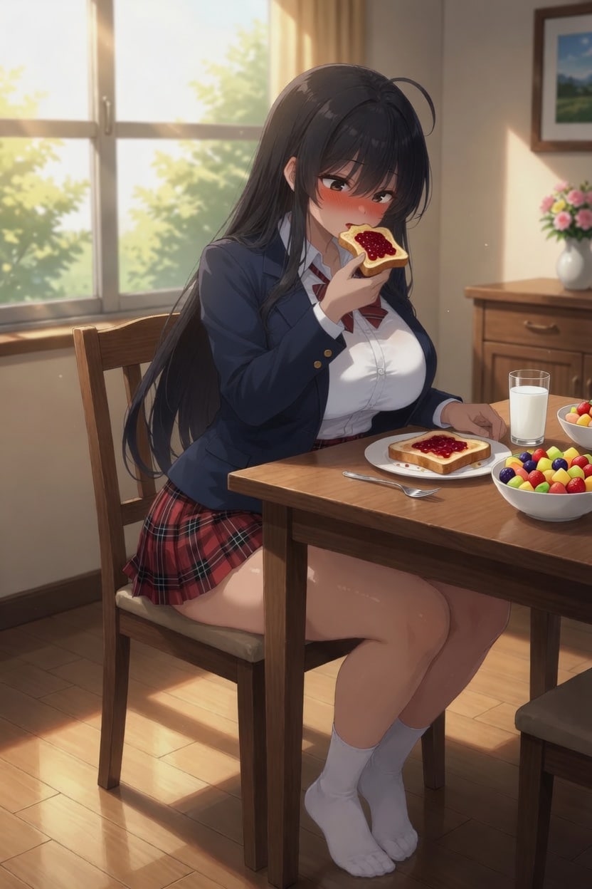 朝の霧乃ちゃん