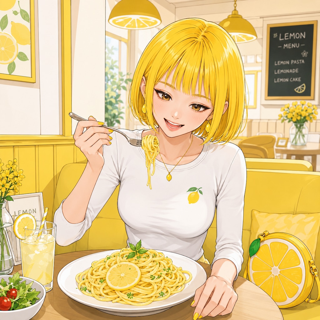 ランチ/レモンパスタ（レモンちゃん）