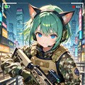 おしくらカード/銃：デルタもんフォースちゃん 2枚目