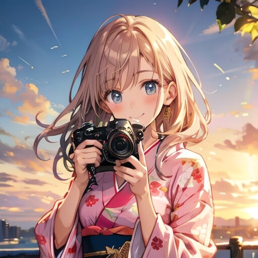 シンプルにお正月を撮ろう♪で生成
