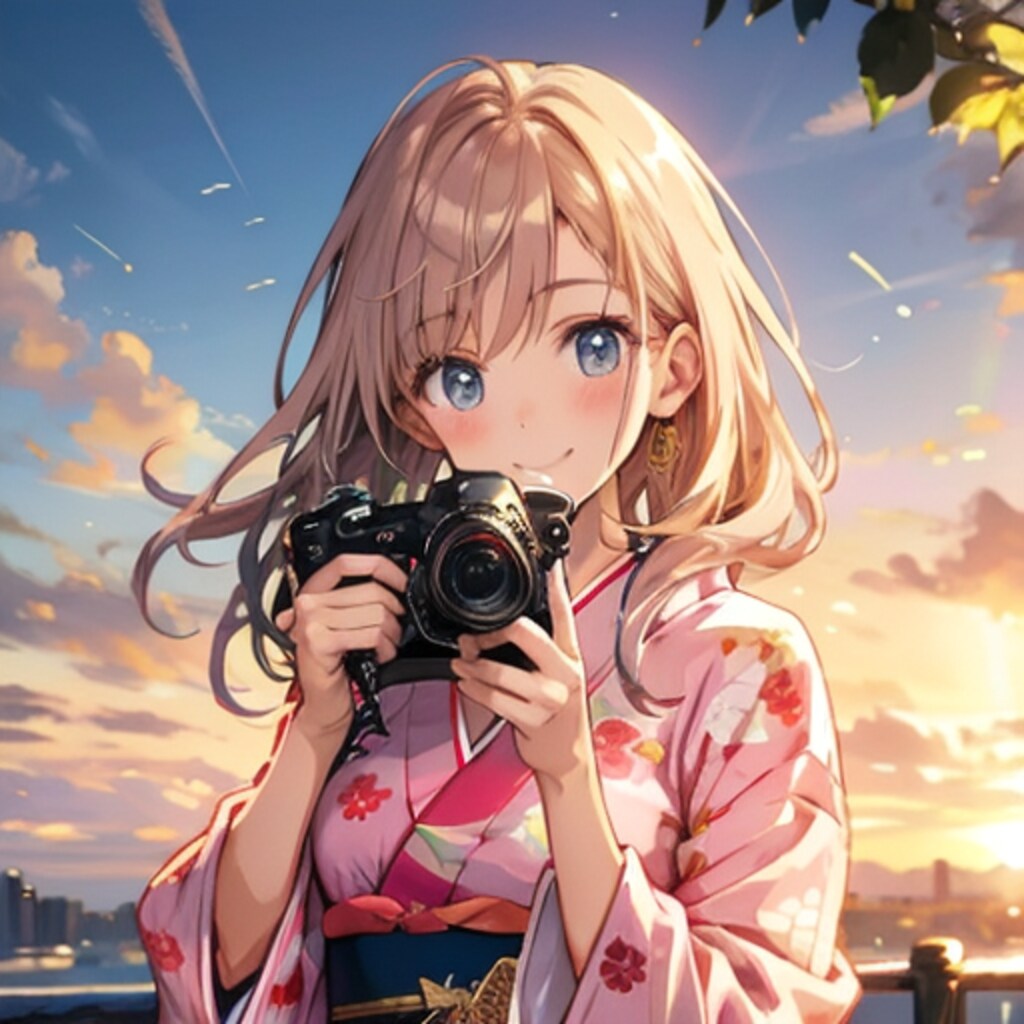 シンプルにお正月を撮ろう♪で生成