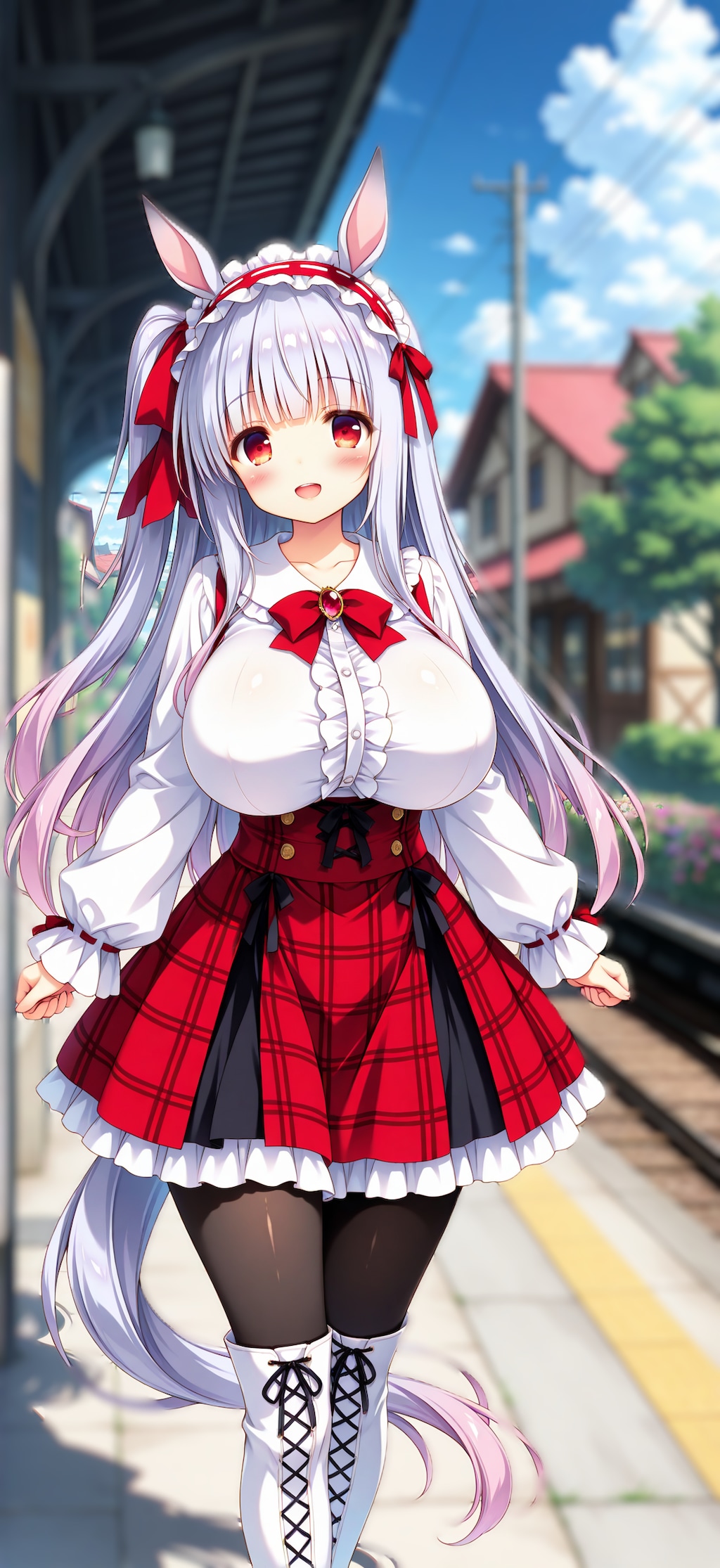 初夢はウマ耳とシッポが生えちゃってぇ…