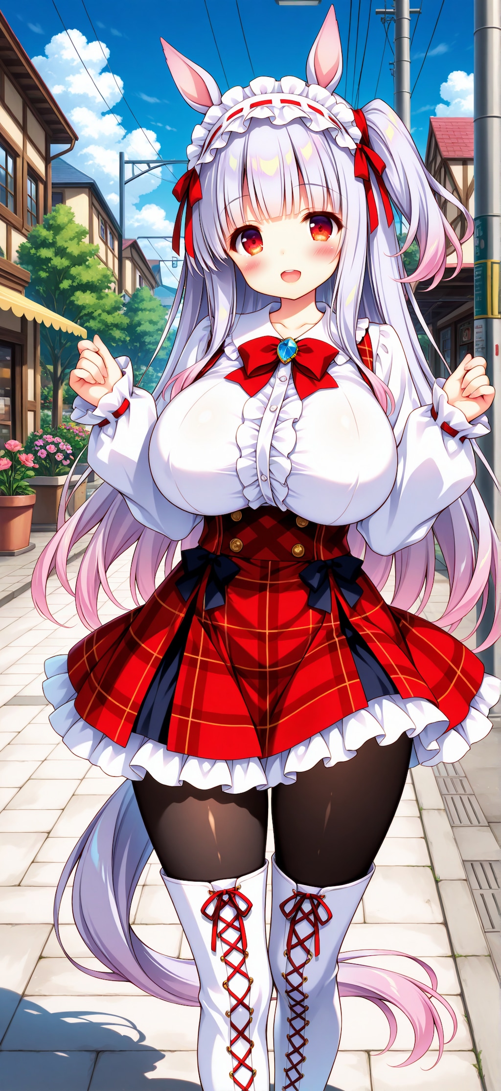 初夢はウマ耳とシッポが生えちゃってぇ…