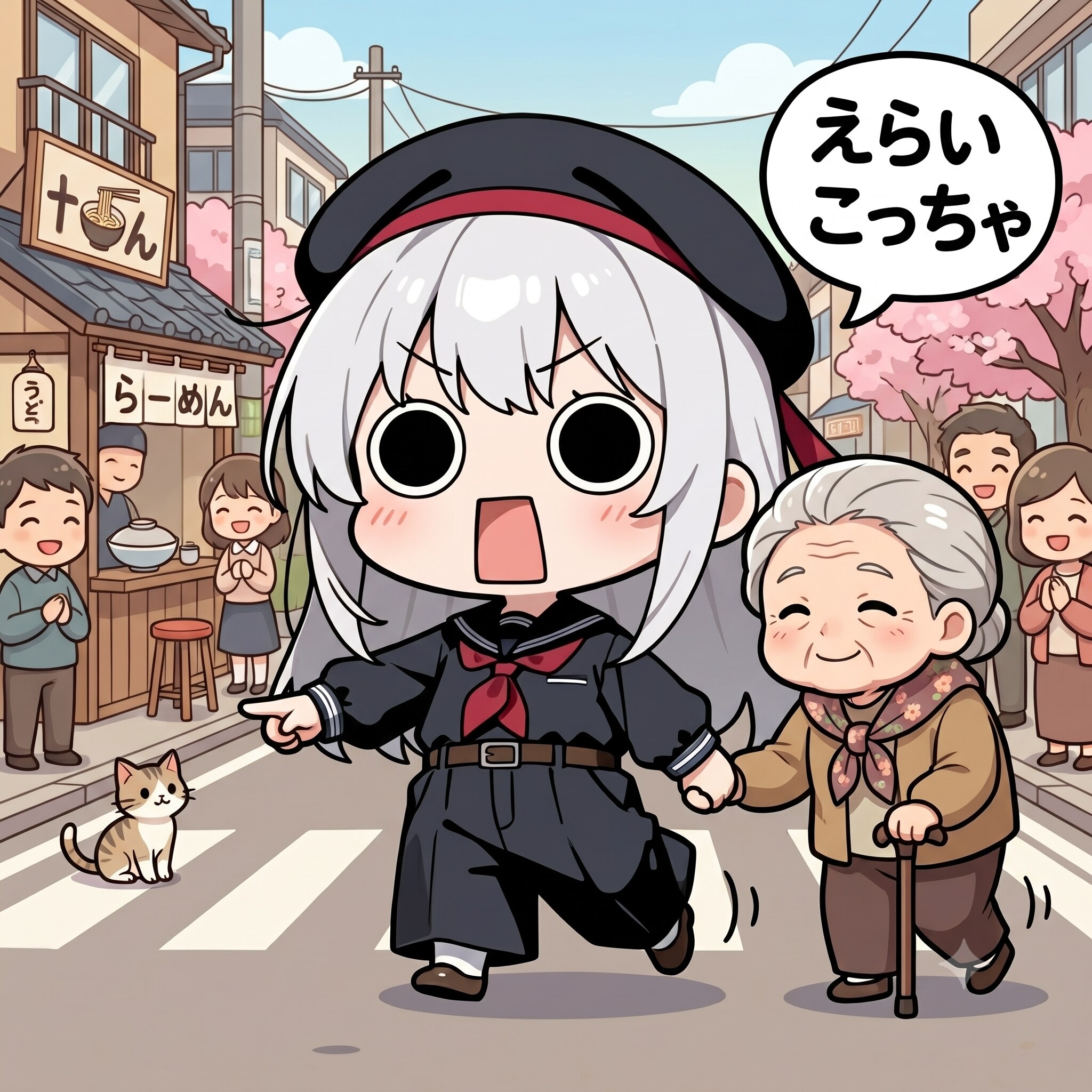親切えらいこっちゃ嬢