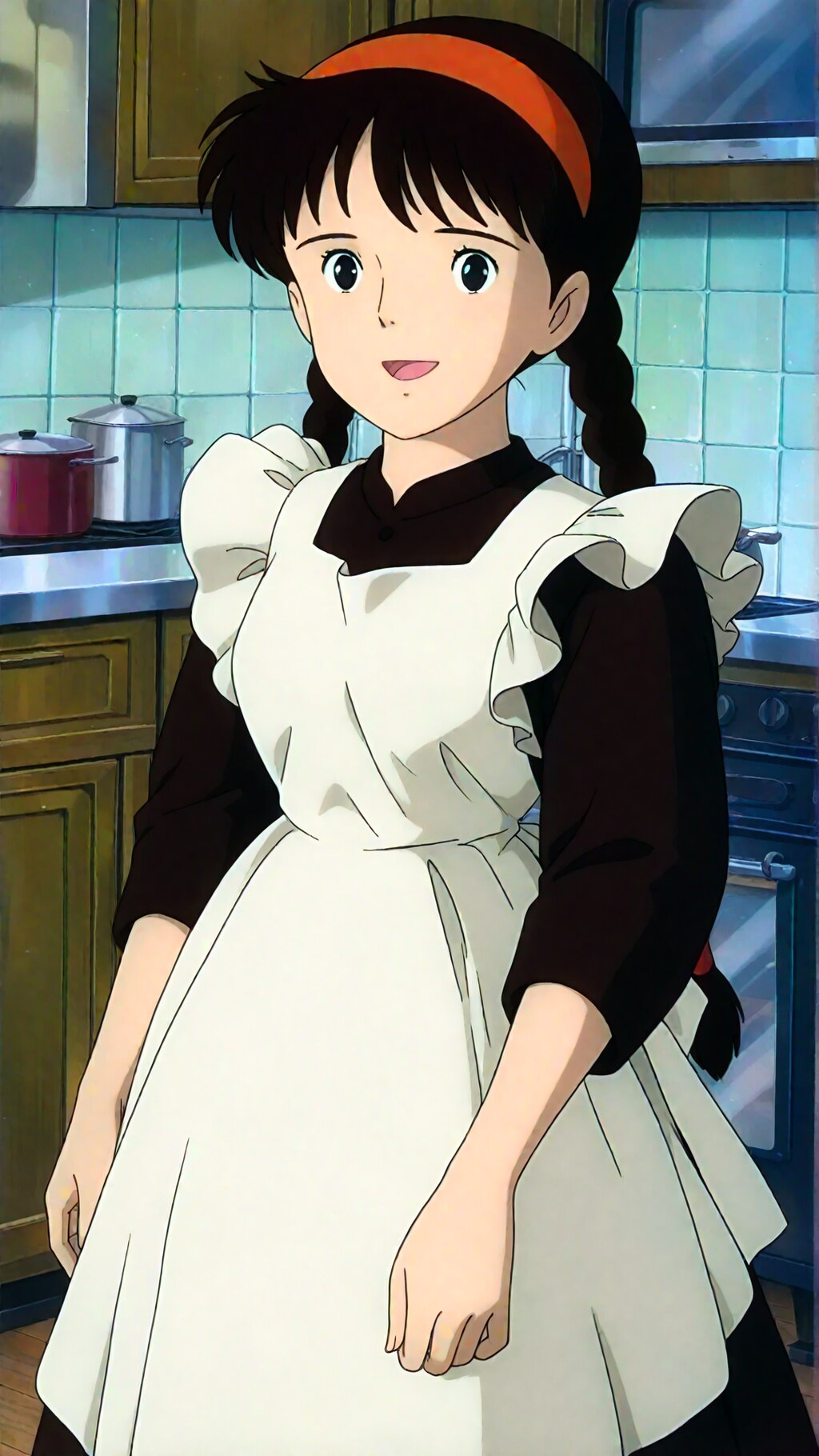 ジブリ風『メイドさん』