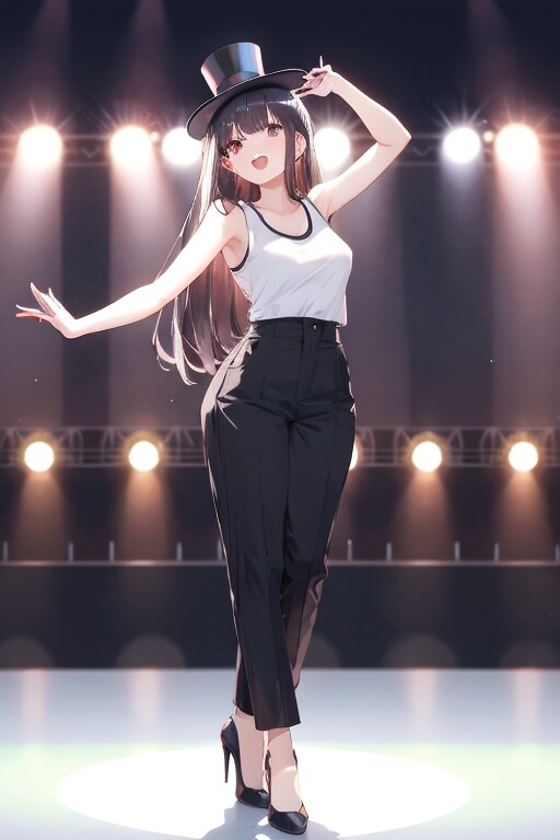 かっこかわいいダンサー白鳥英美梨　グランドオペラステージ