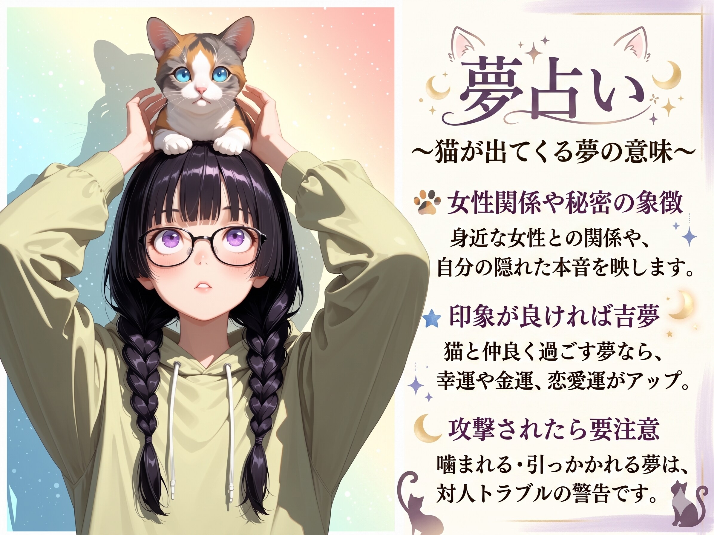 夢占い～猫が出てくる夢の意味～