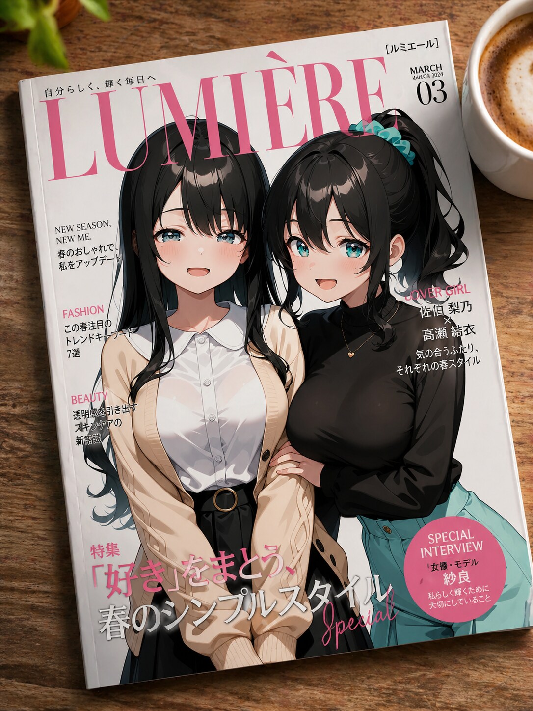 読モな２人