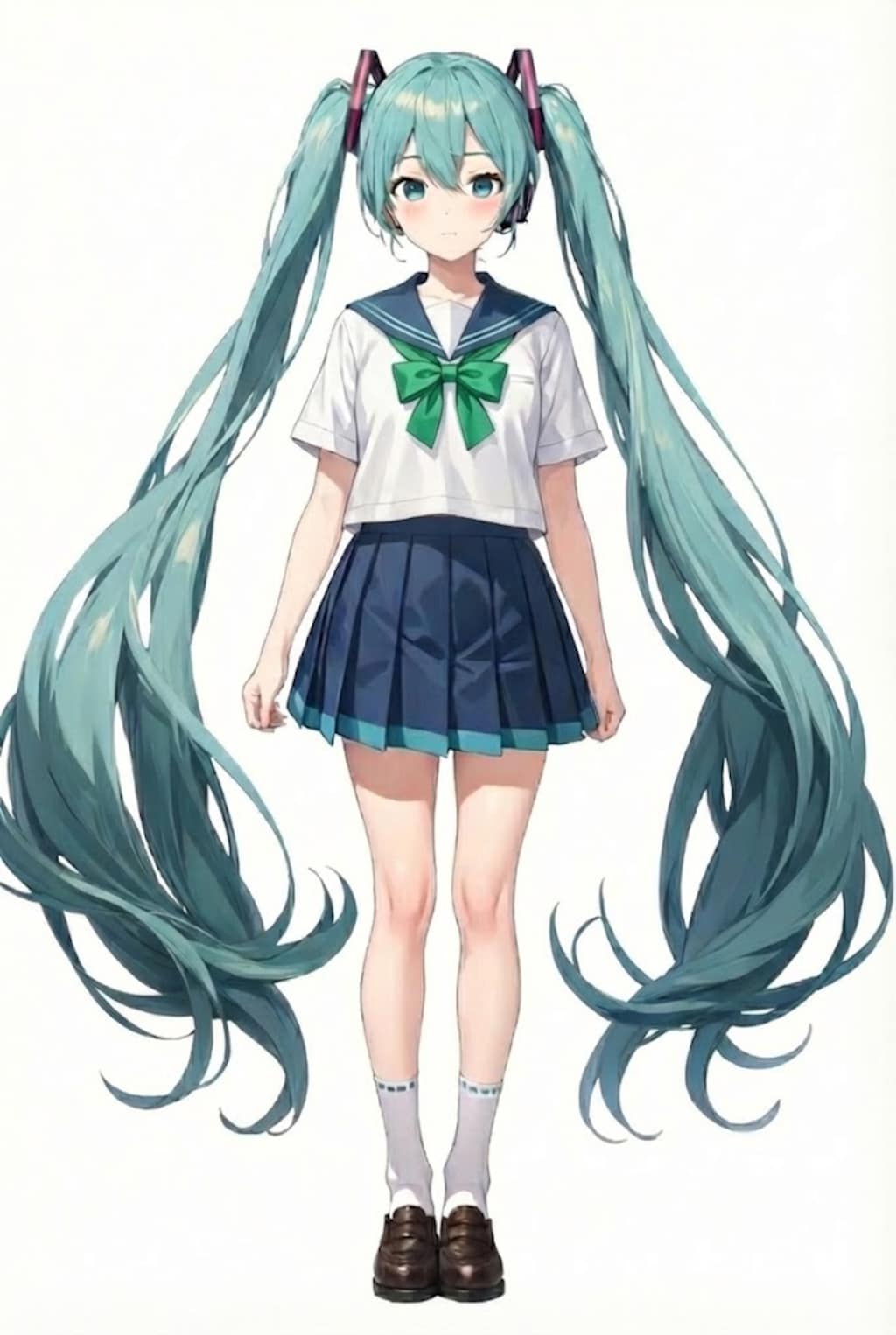 初音ミク、立ち絵