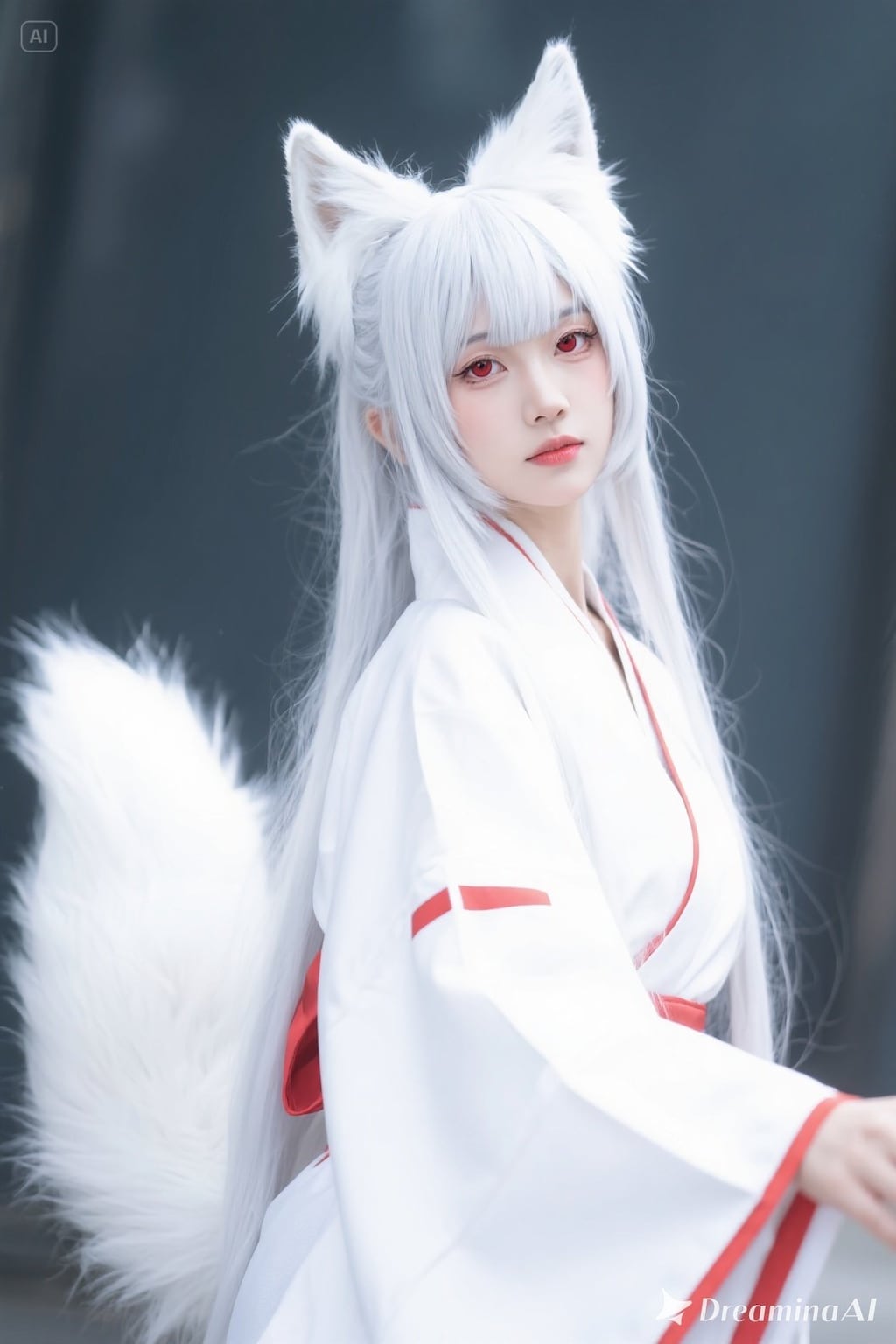 【実写風？】キツネの御神体様