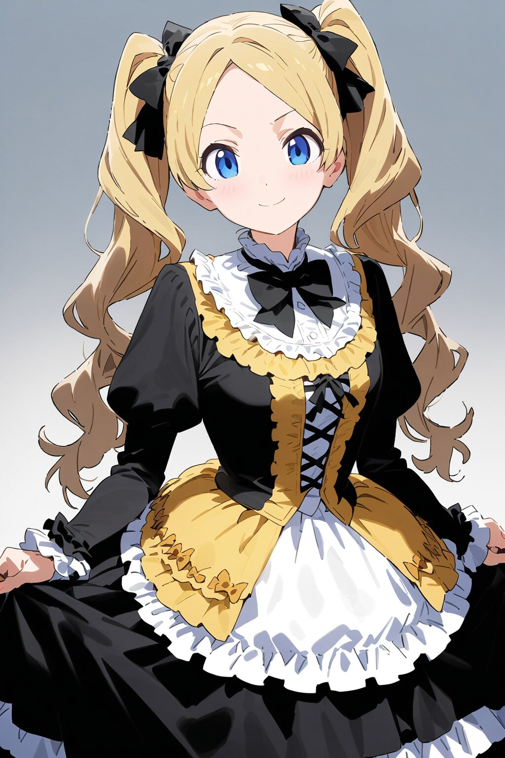 MIRAGEで金髪ツインテちゃん | の人気AIイラスト・グラビア