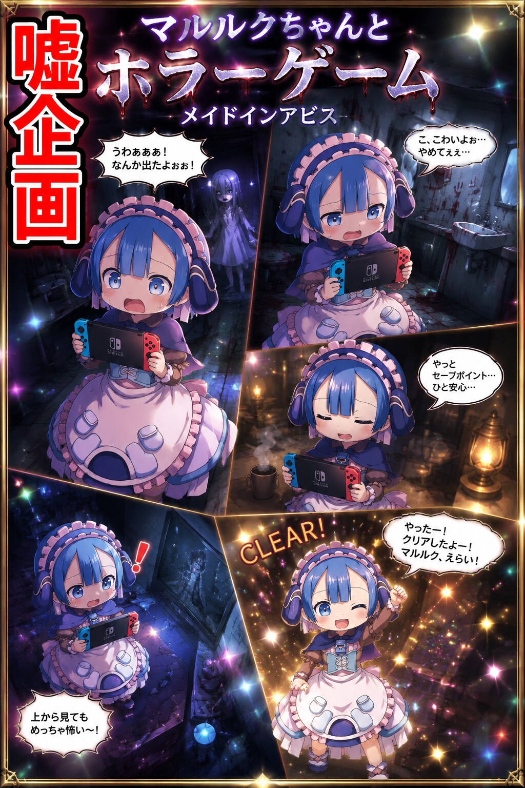 マルルクちゃんとホラーゲーム | の人気AIイラスト・グラビア