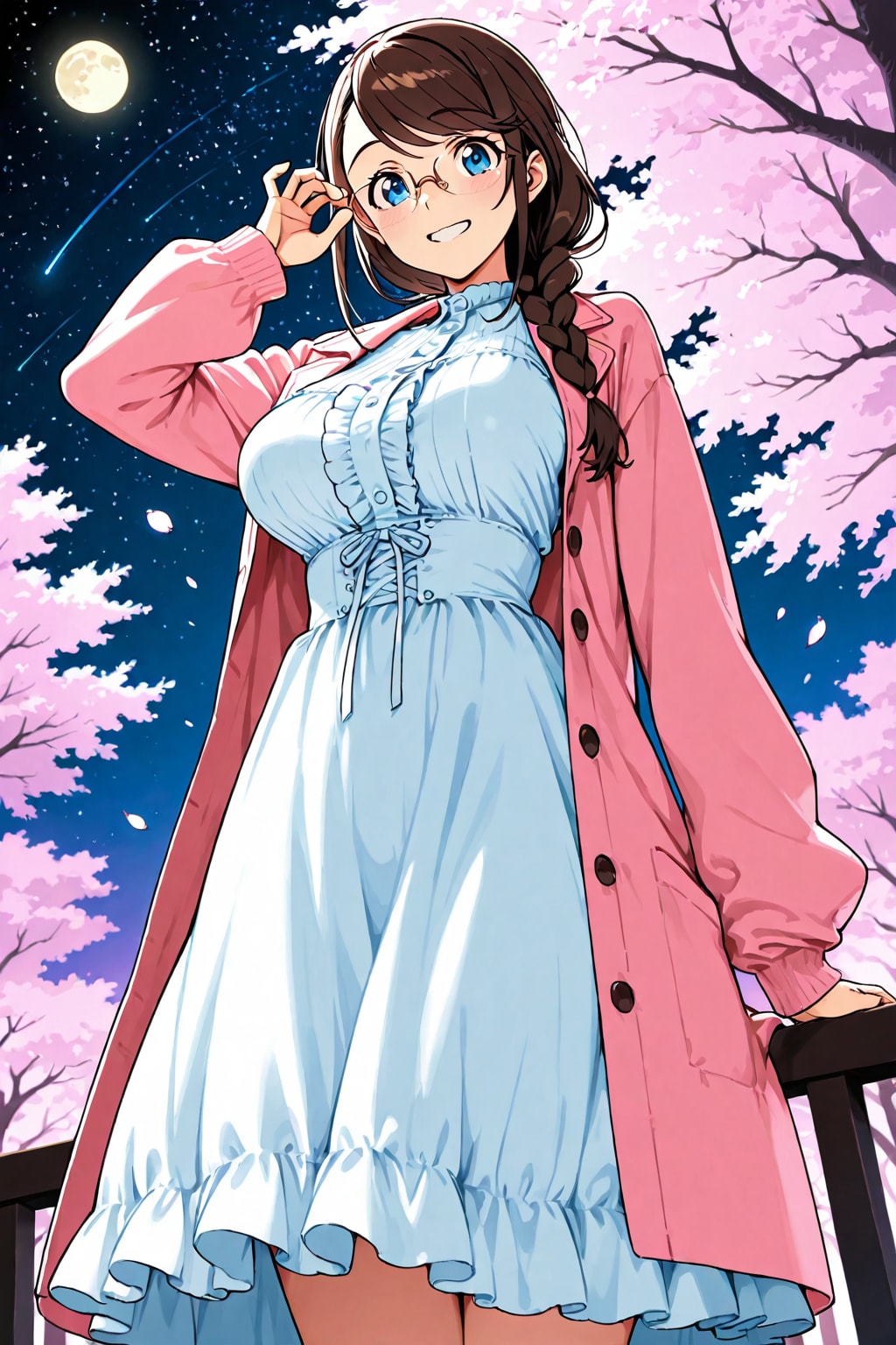 夜空のアクアマリンと 桜の魔法　　　　　　　　　　　　　　　　　　🥐リリー・ビショップ 🥐 ６