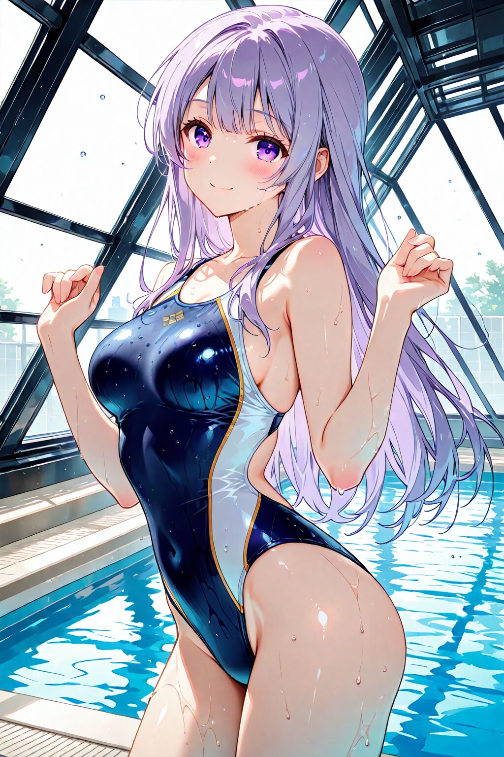 競泳水着のGRAPEちゃん by BONSAI