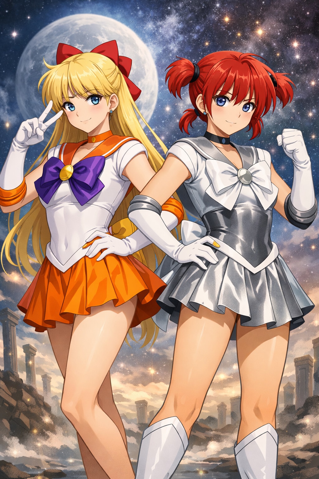 ヴィーナス&らんまー | の人気AIイラスト・グラビア