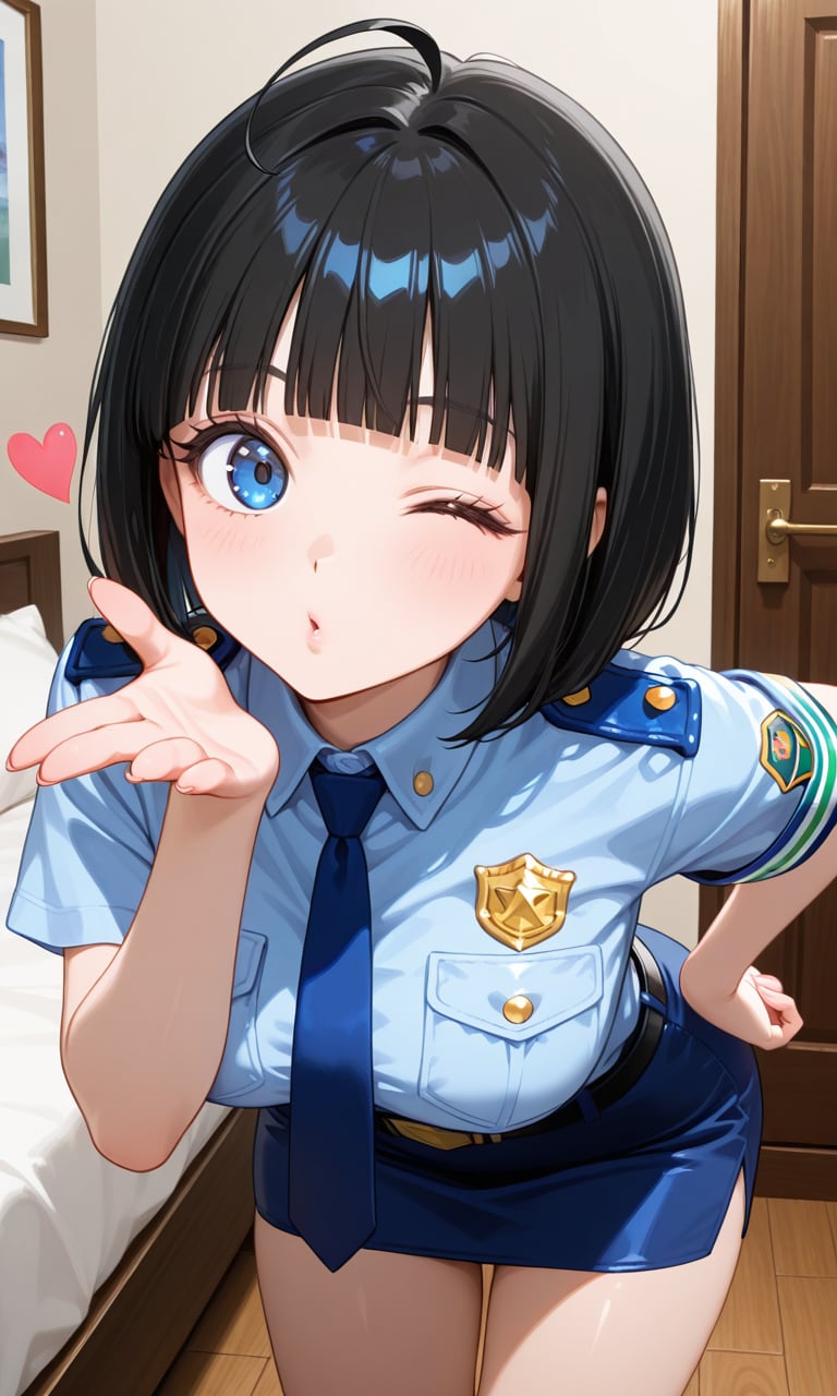 【うちの子】さやかちゃん、ママの制服を拝借 | の人気AIイラスト・グラビア