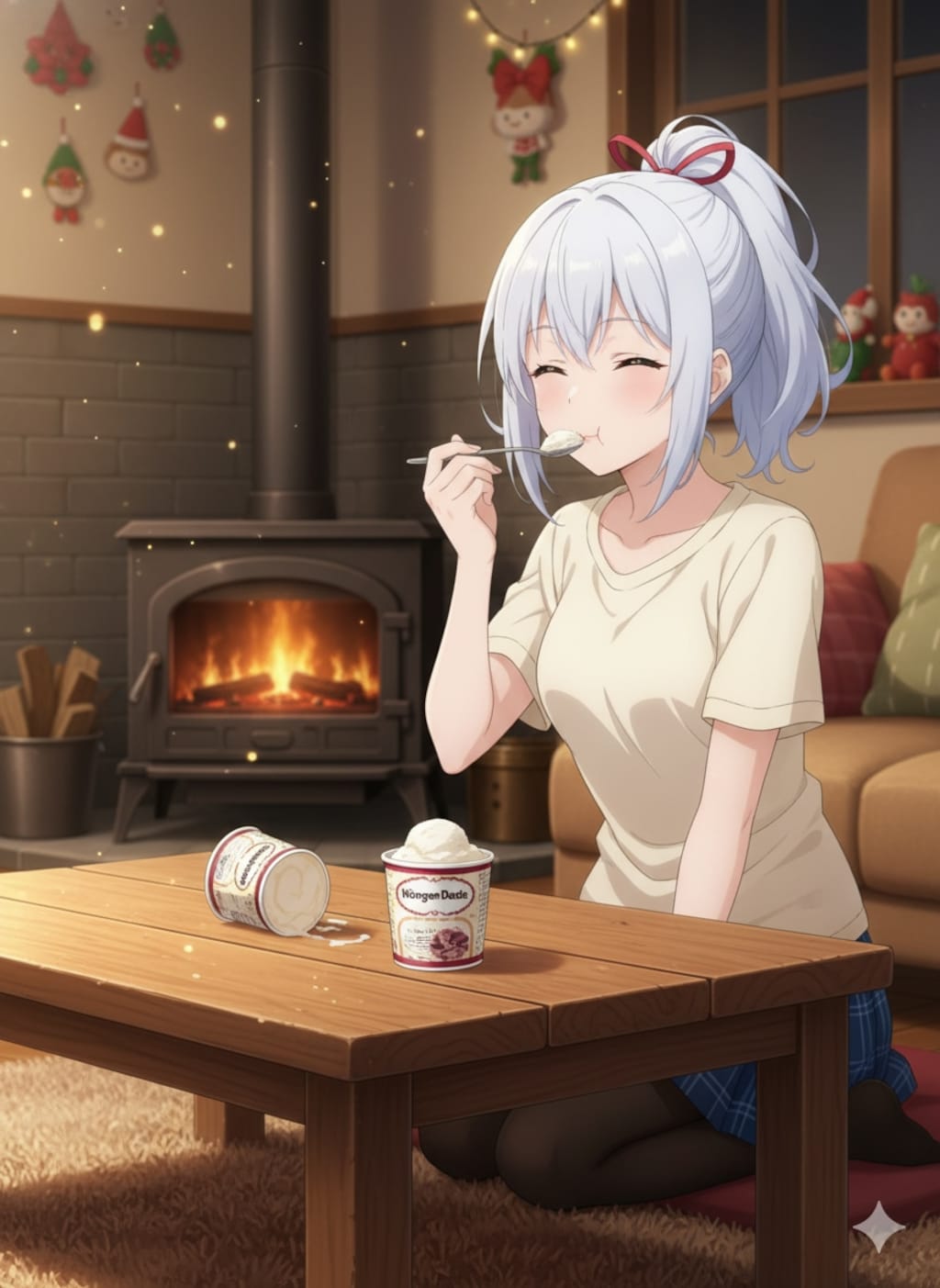 冬はハーゲンダ●ツの季節