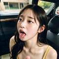 【12枚】車内フェラチオ12連チャン 3枚目