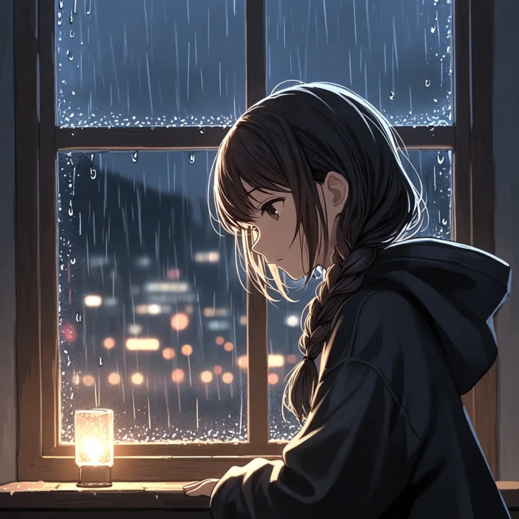 雨の夜