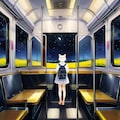たまが電車でやって来た！ 9枚目