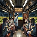 たまが電車でやって来た！ 11枚目