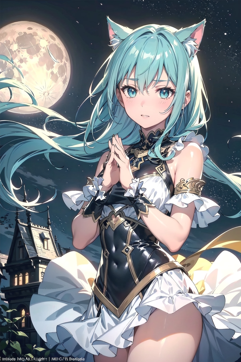 月に願いを🙏🌕