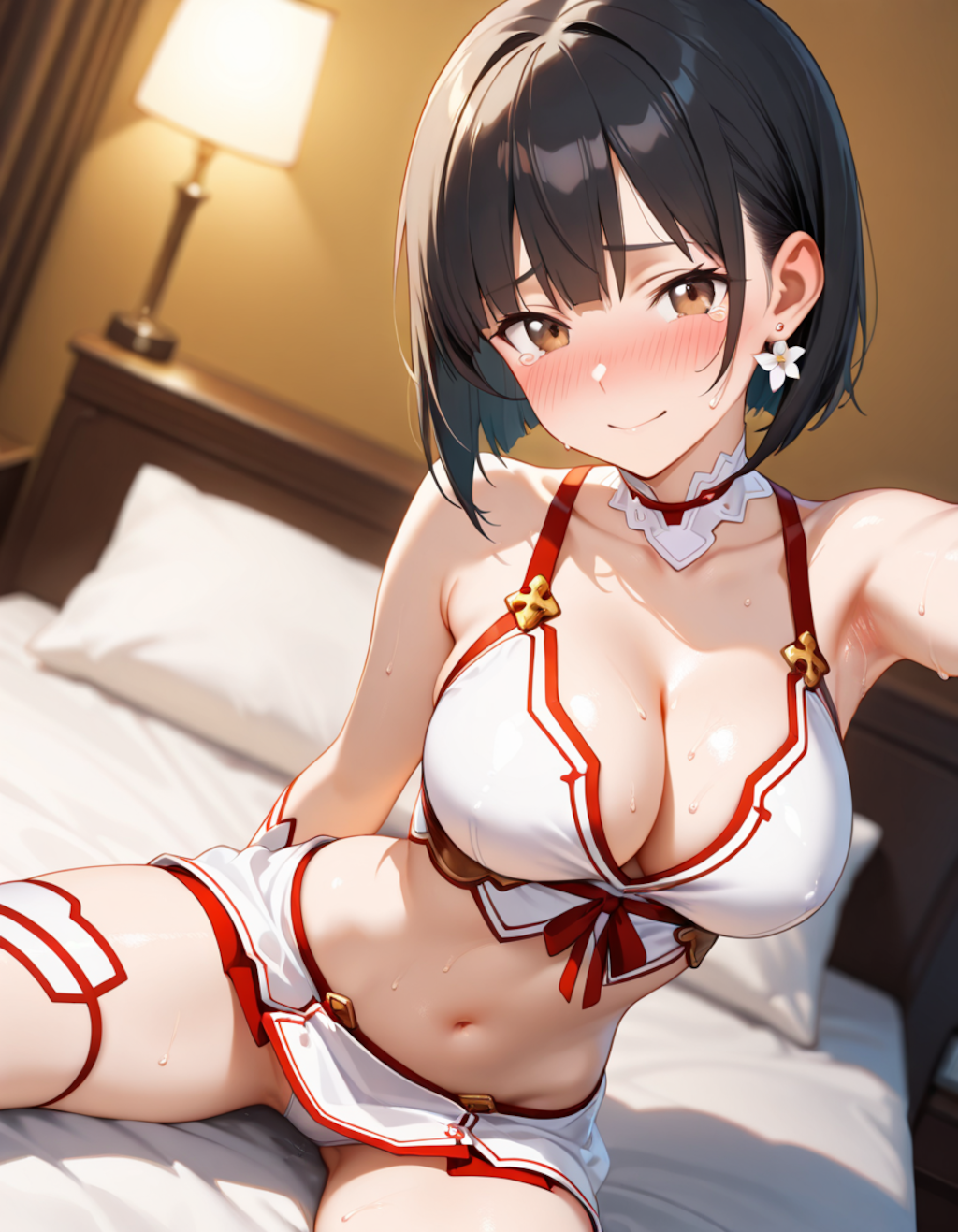 【オリジナル】アスナコスの人妻コスプレイヤーと個別撮影会