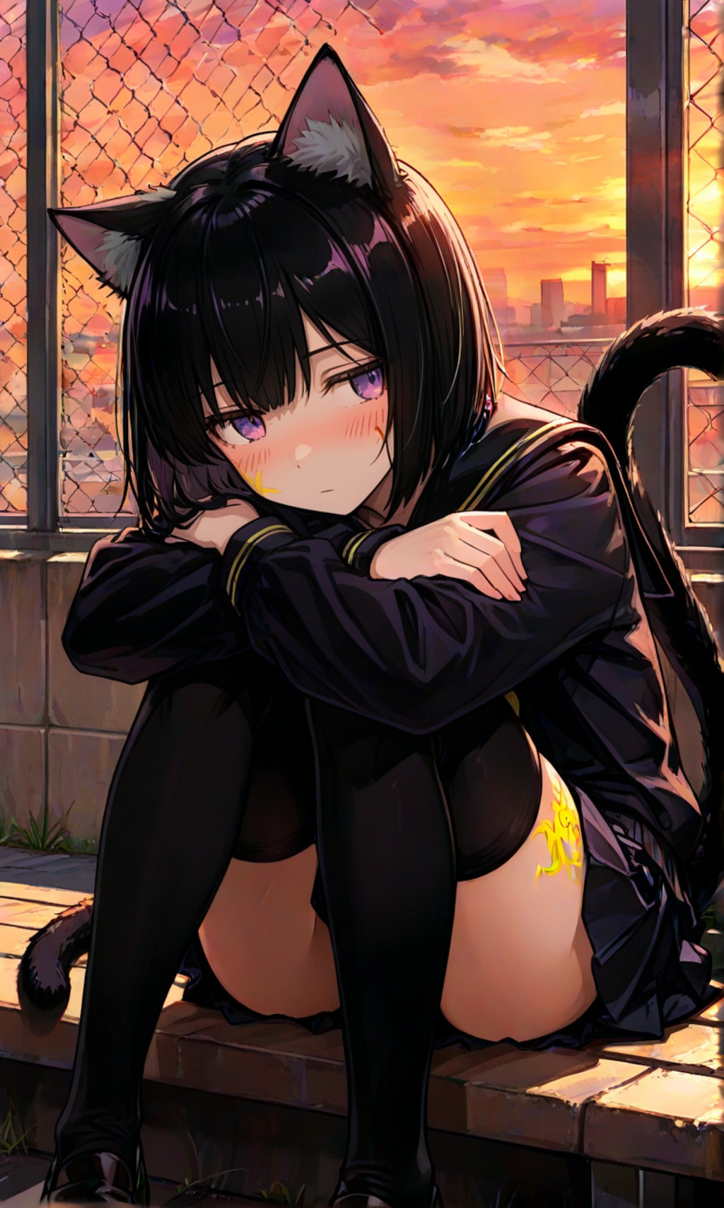 朔雷「視線を…感じる」