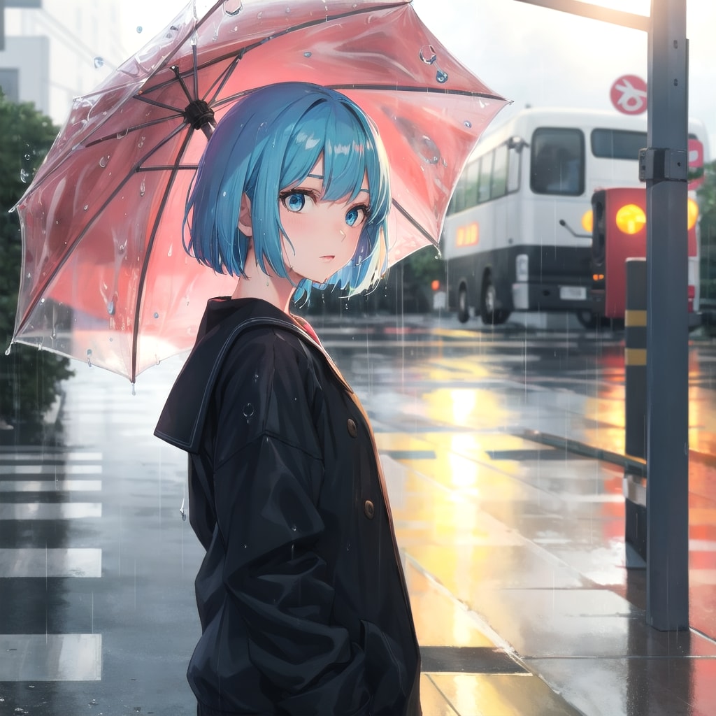 雨宿りの午後