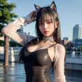 猫耳コスプレお姉さん　part 1 4枚目