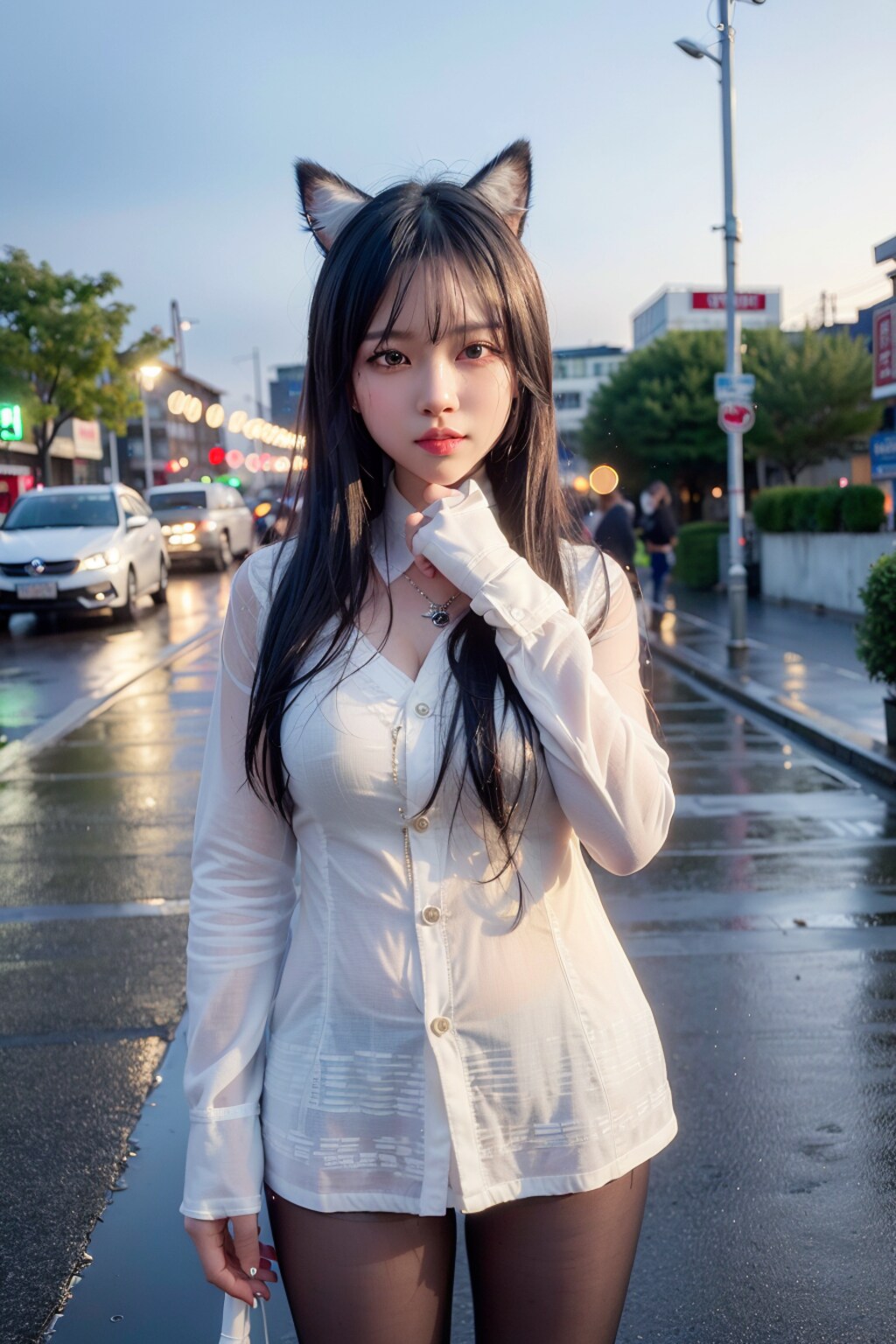 猫耳コスプレお姉さん　part 1