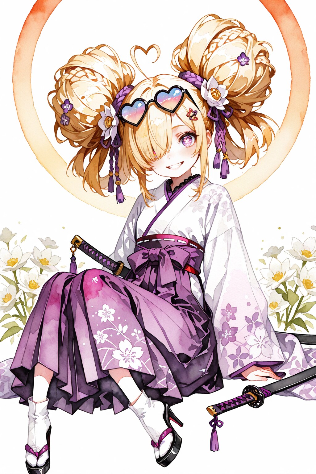 結髪な子達