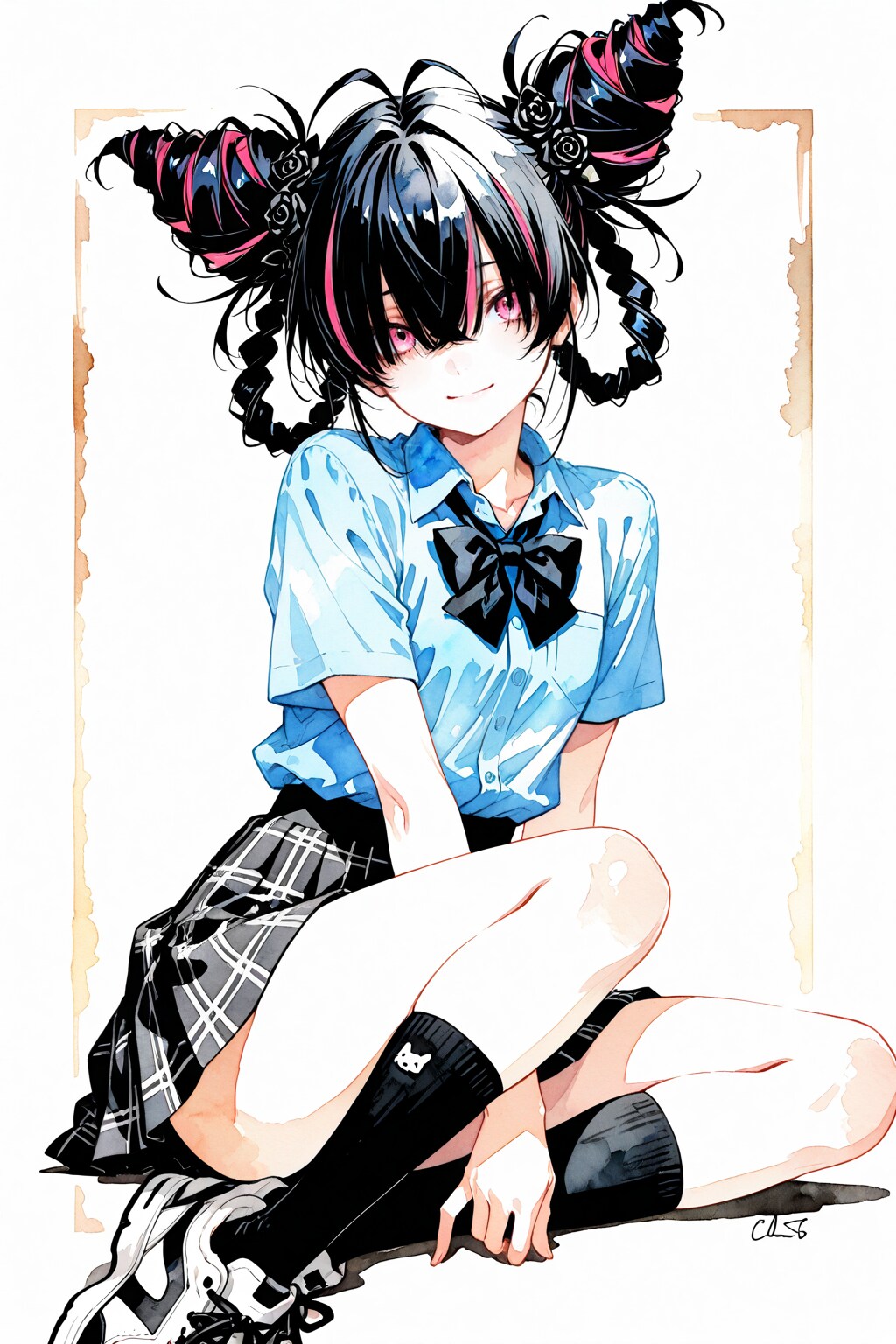 結髪な子達