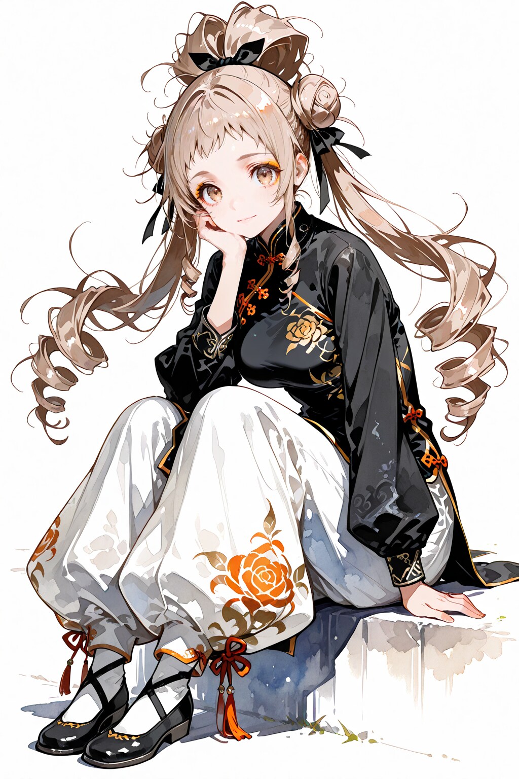結髪な子達