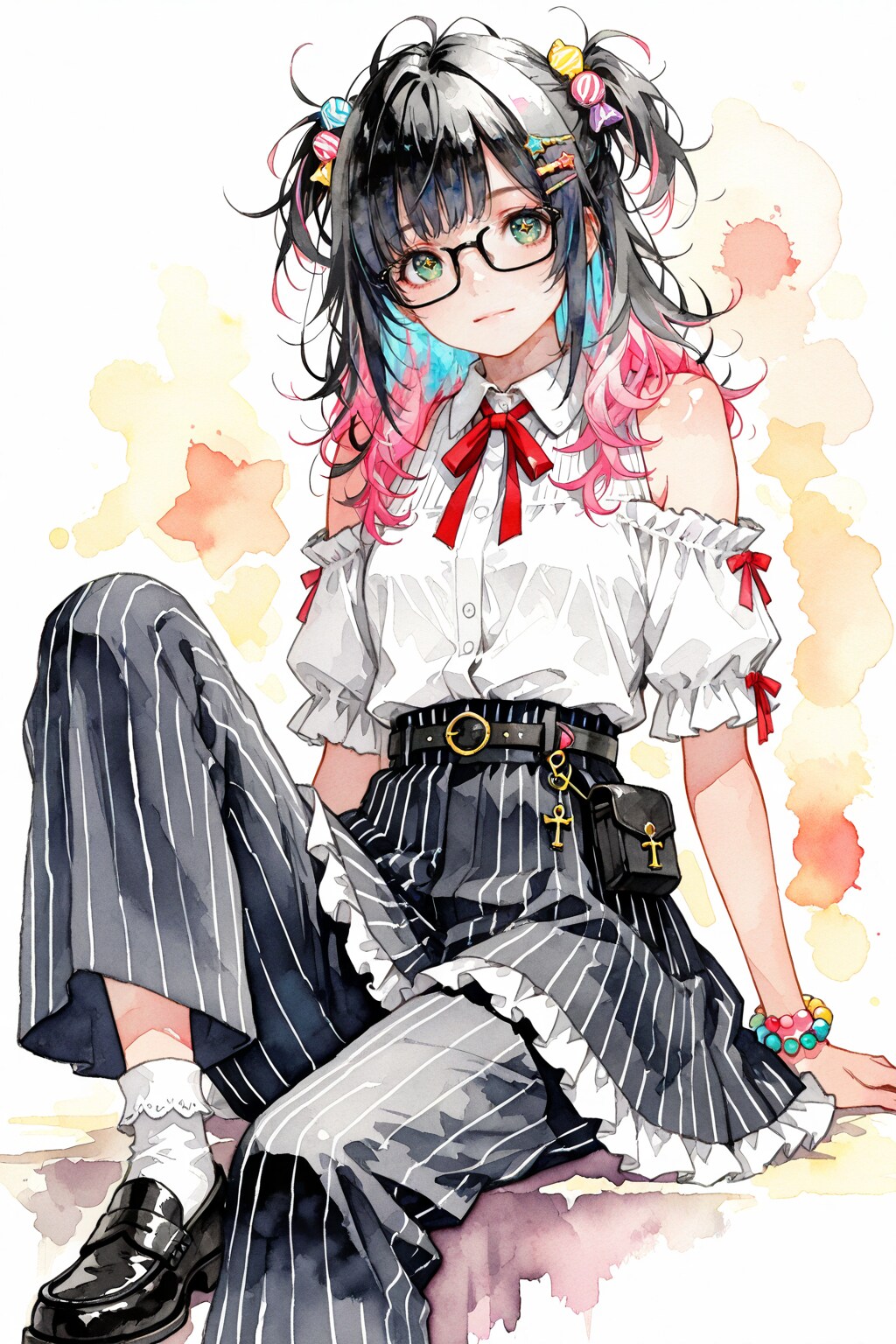結髪な子達