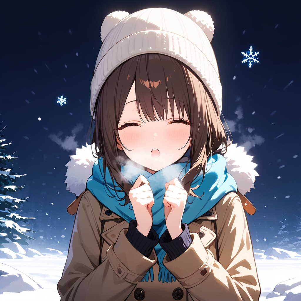 手袋忘れちゃった | の人気AIイラスト・グラビア