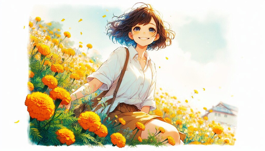 少女／マリーゴールド