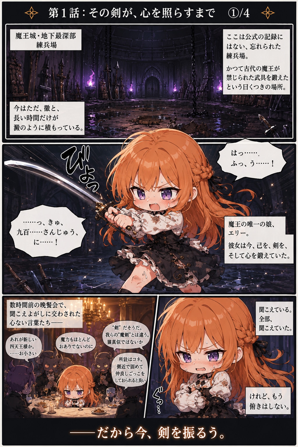 姫騎士修行中