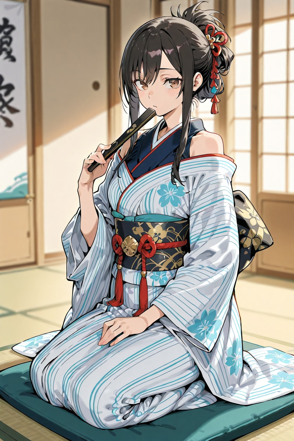 DAISYで肩出し講談師談みすず