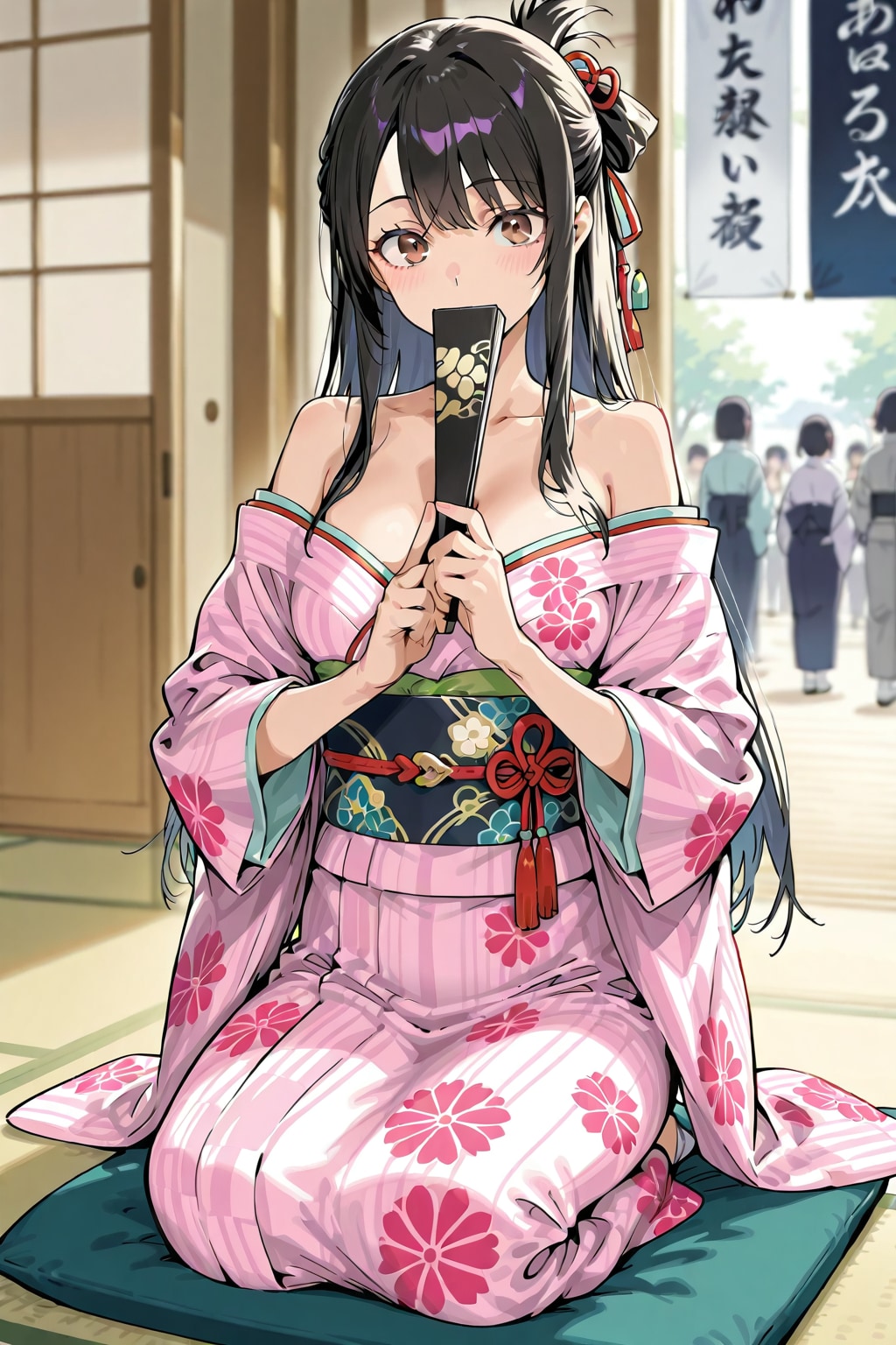 DAISYで肩出し講談師談みすず