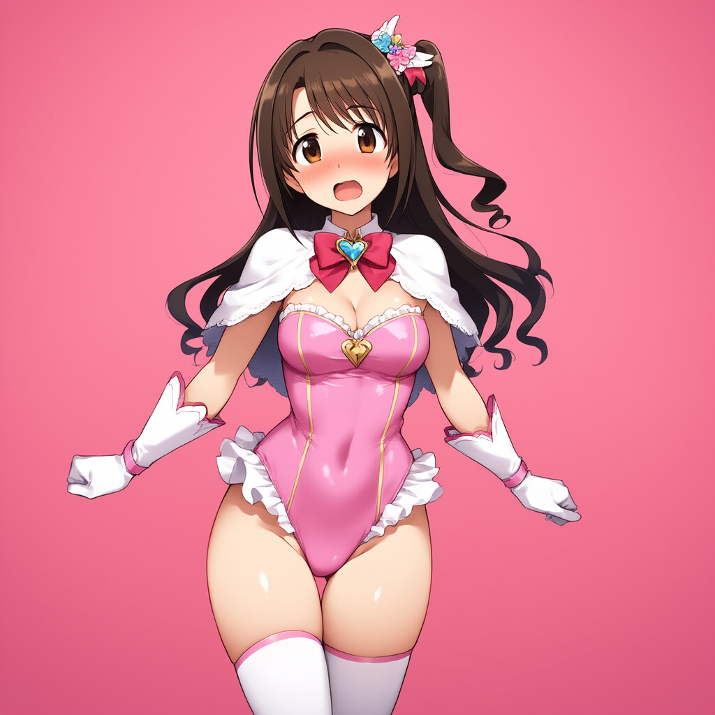 レオタード魔法少女な卯月